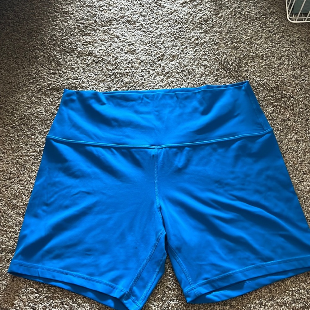 Lululemon Align Biker Short 6in Poolside